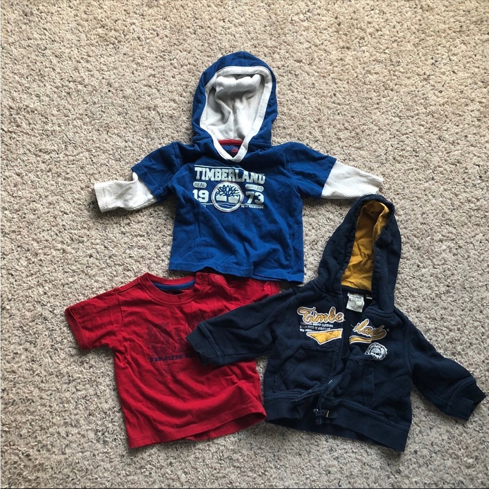 Baby boy Timberland set 6-12 months